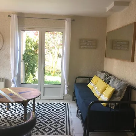 Maison Jardin Proche Plage 3 Chambres Wifi Сasa de vacaciones *