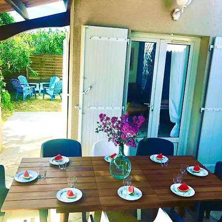 Maison Jardin Proche Plage 3 Chambres Wifi Сasa de vacaciones